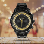 Resident Evil Requiem Black Stainless Steel Watch – TANTN22222