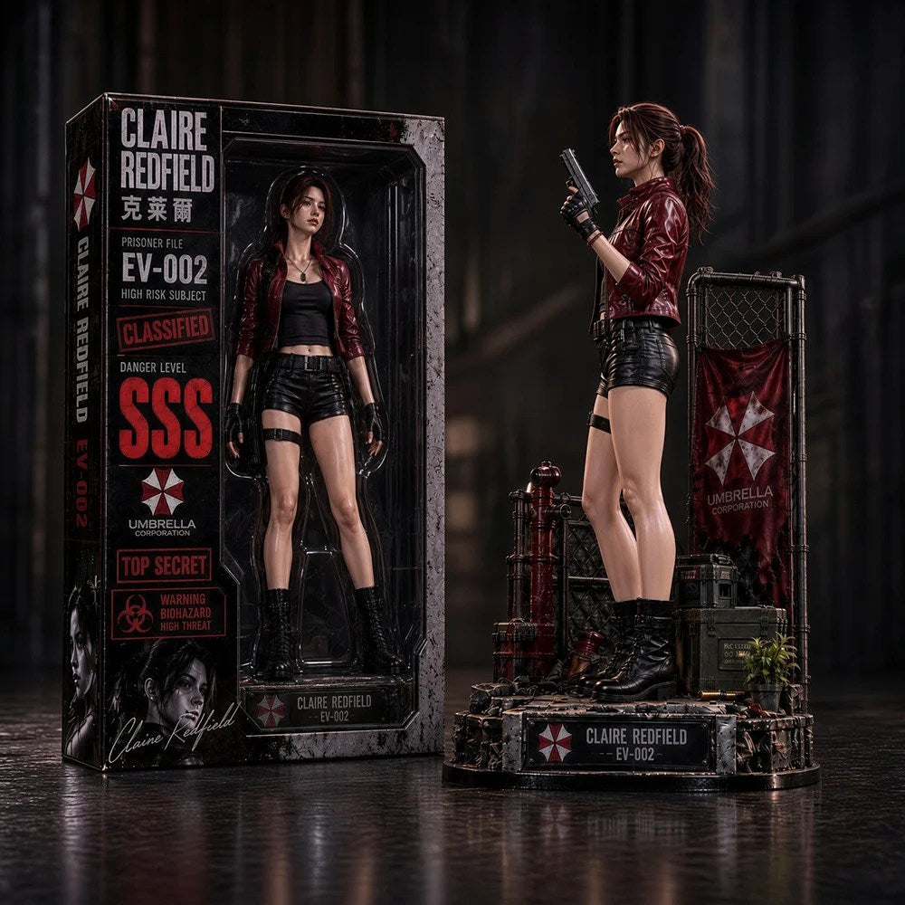 Resident Evil x Claire Redfield 3D Collectible Vinyl Figure – TANTN26221