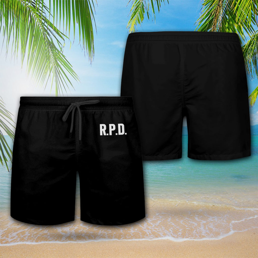 Resident Evil 2 Remake x Leon Scott Kennedy 3D Hawaiian Apparel – GNE5353.2