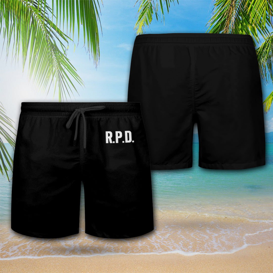 Resident Evil 2 Remake x Leon Scott Kennedy 3D Hawaiian Apparel – GNE5353.2