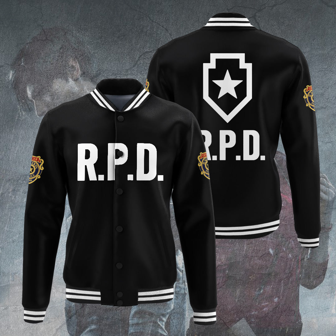 Resident Evil 2 Remake x Leon Scott Kennedy Varsity Jacket – GNE5353.6