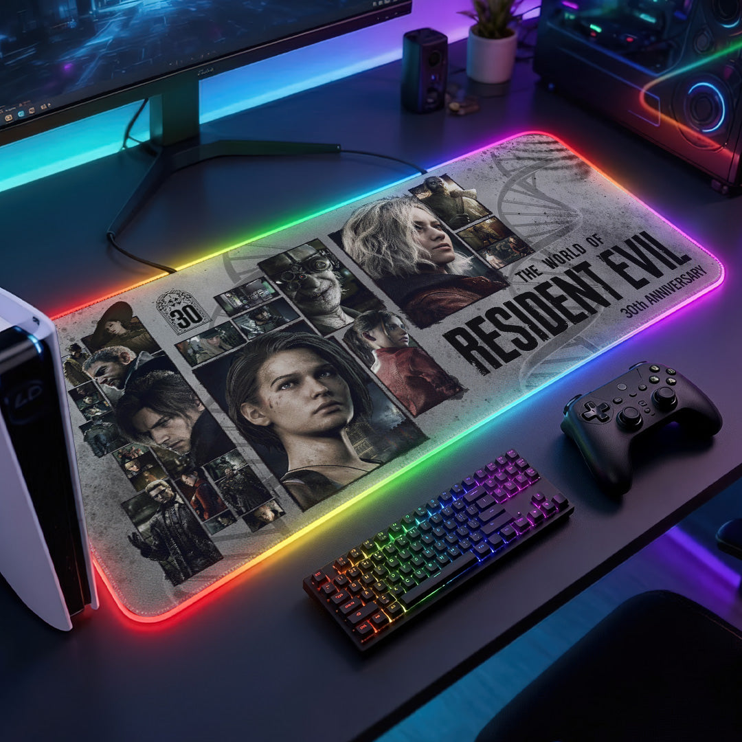 Resident Evil 30th Anniversary Custom Gaming Desk Mat – GNE7267