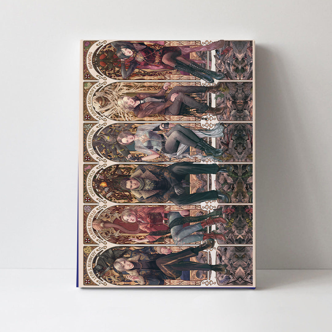 Resident Evil 30th Anniversary Rectangle Canvas With Inner Frame – GNE5305
