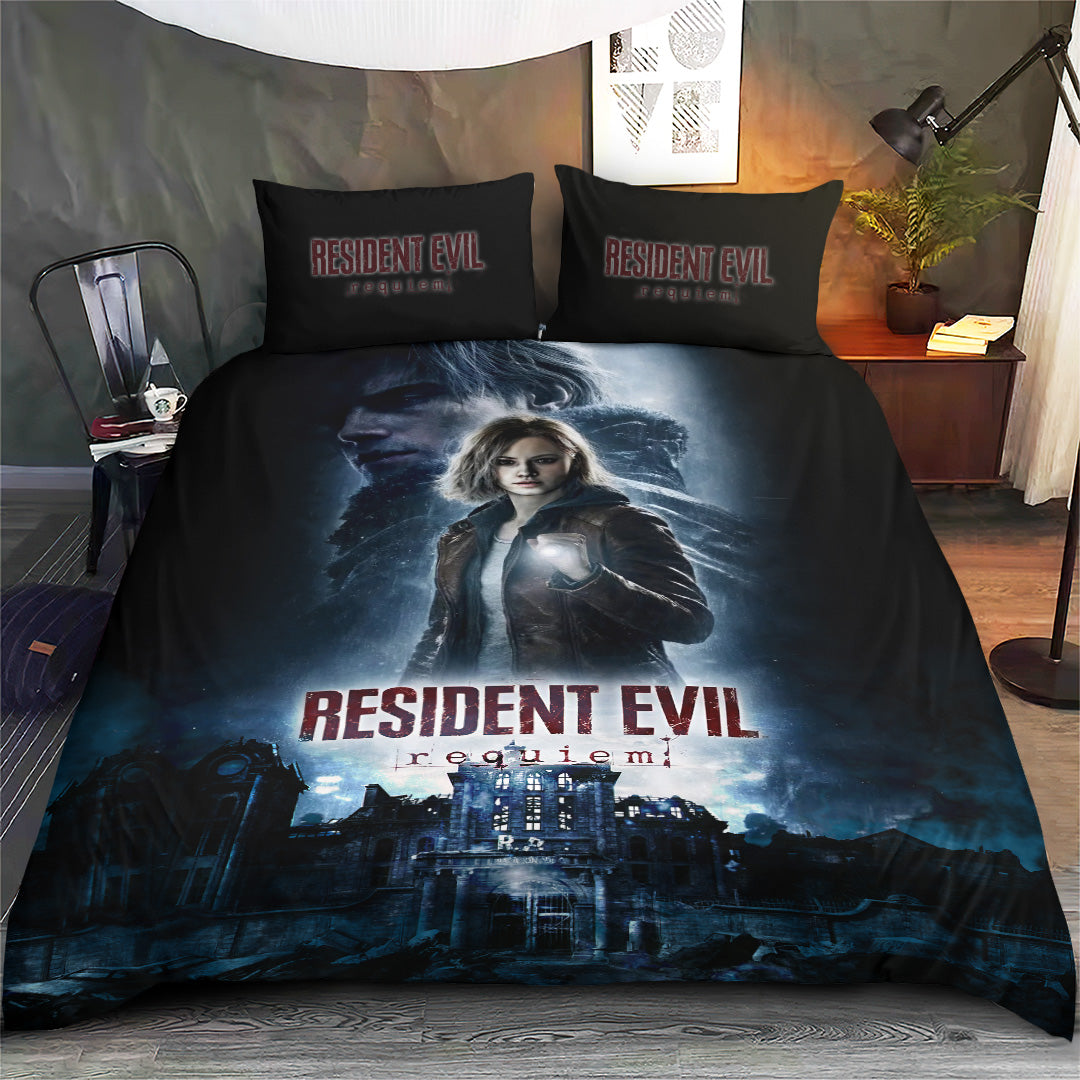 Resident Evil Requiem 3-Piece Duvet Bedding Set – GNE5884
