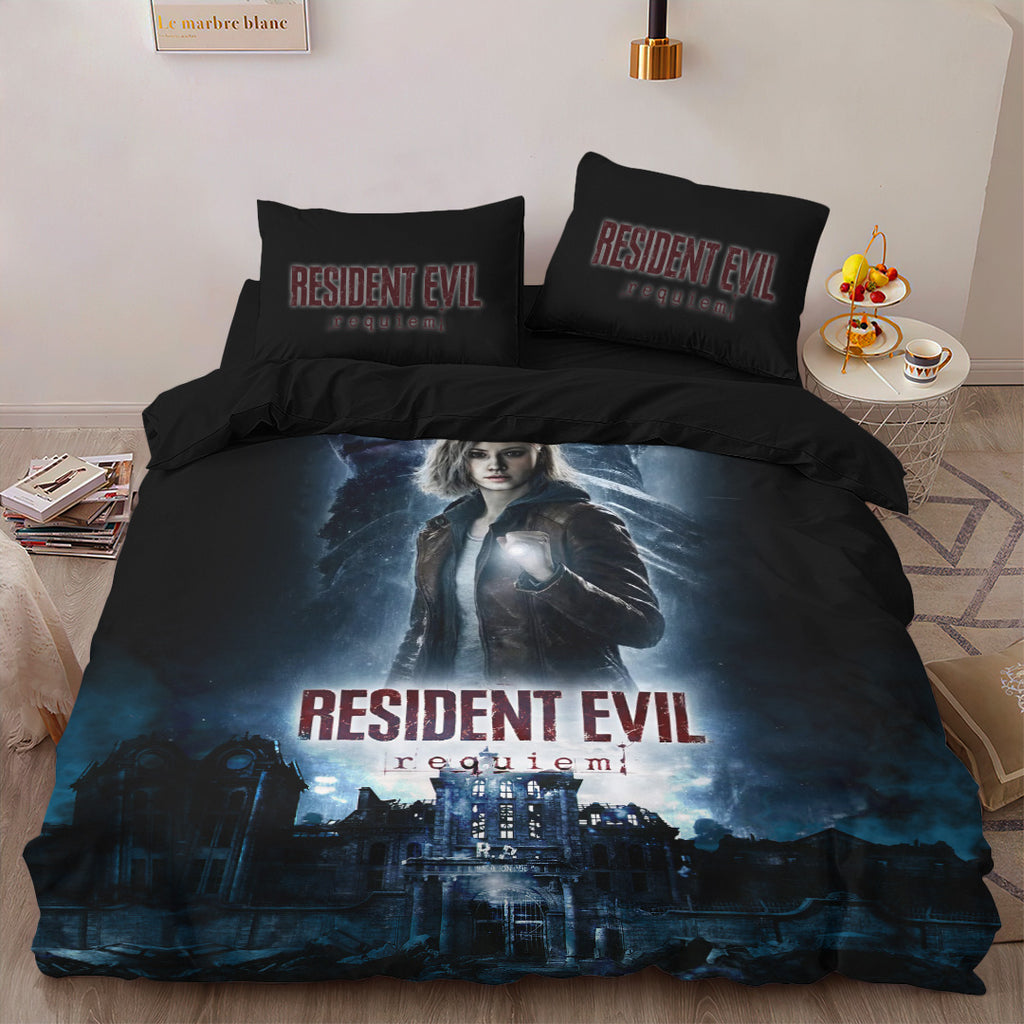 Resident Evil Requiem 3-Piece Duvet Bedding Set – GNE5884