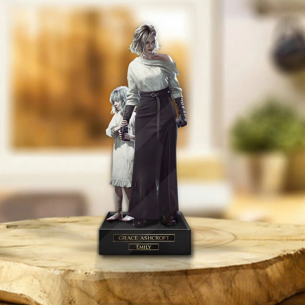 Resident Evil Requiem x Grace Ashcroft x Emily Custom Shape Acrylic Plaque – GNE5439