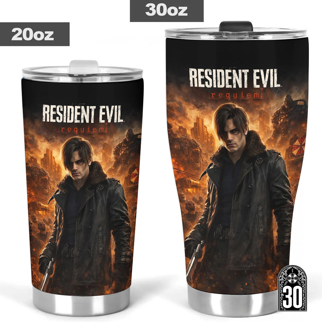 Resident Evil Requiem x Leon Scott Kennedy Tumbler Cup – GNE5313