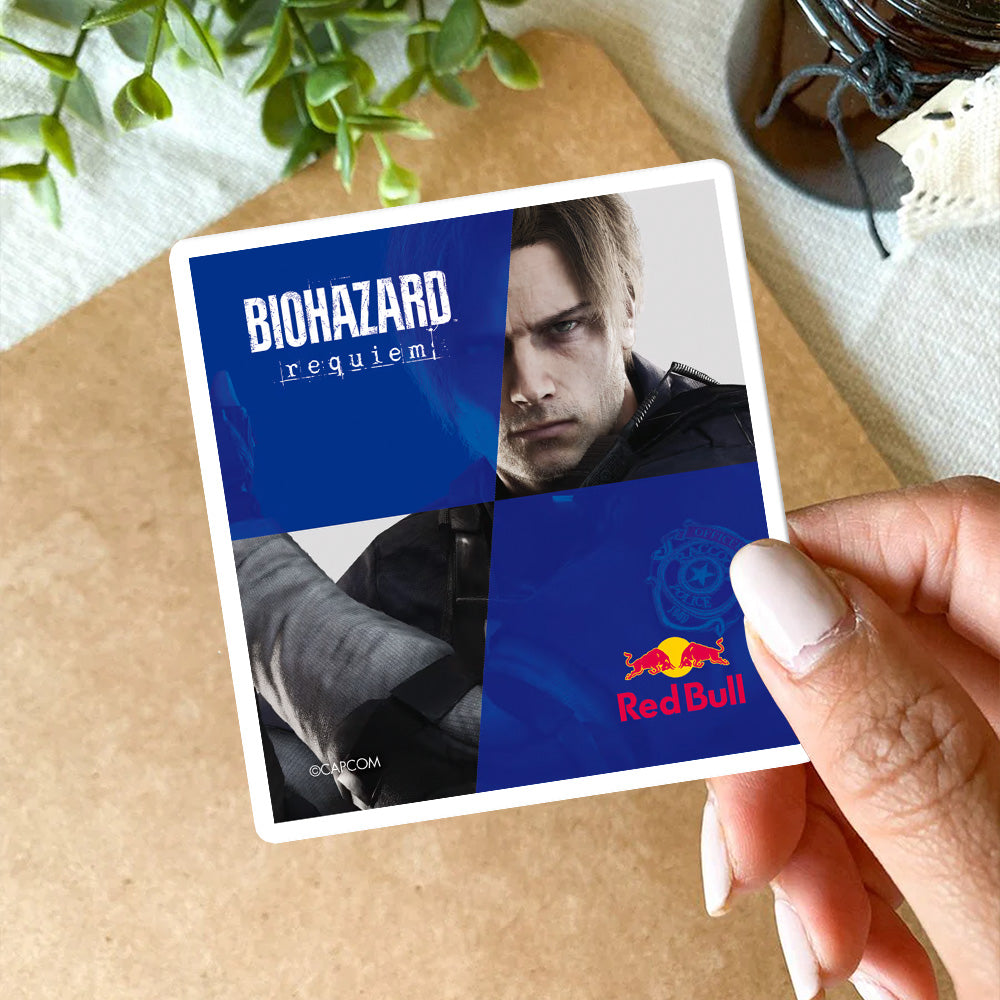Resident Evil Requiem x Red Bull Racing Glossy Die Cut Sticker – GNE5865