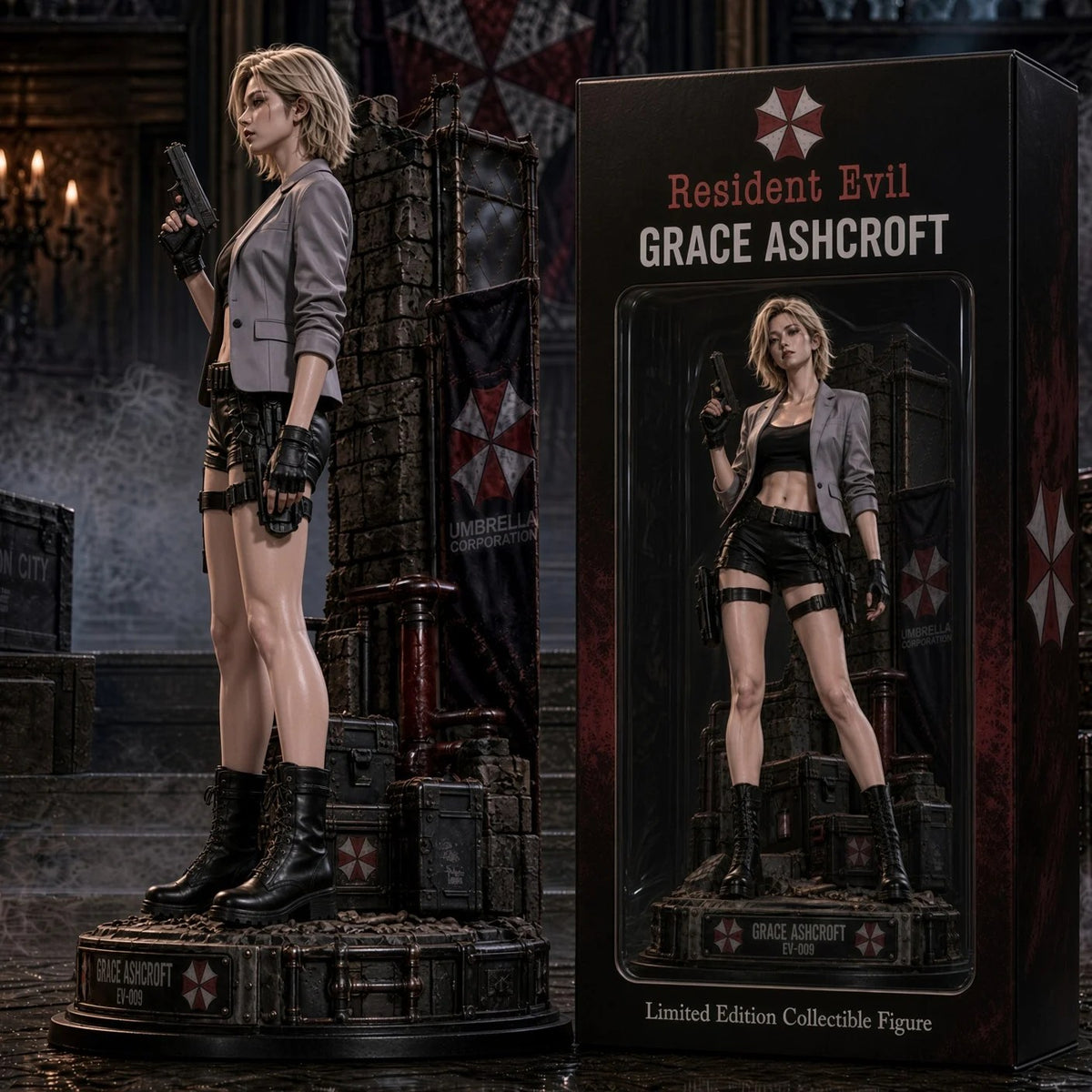 Resident Evil x Grace Ashcroft 3D Collectible Vinyl Figure – TANTN26222
