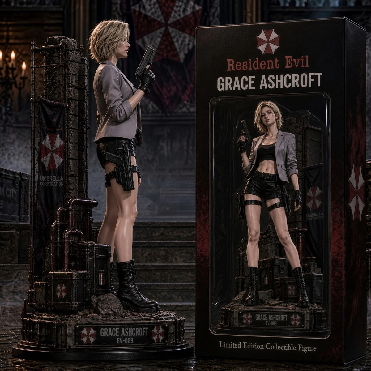 Resident Evil x Grace Ashcroft 3D Collectible Vinyl Figure – TANTN26222