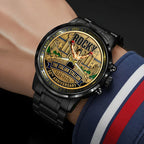 Rocky 50th Anniversary Black Stainless Steel Watch – HOATT15466