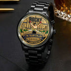 Rocky 50th Anniversary Black Stainless Steel Watch – HOATT15466