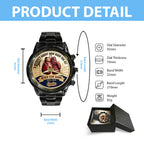 Rocky 50th Anniversary Black Stainless Steel Watch – HOATT15467