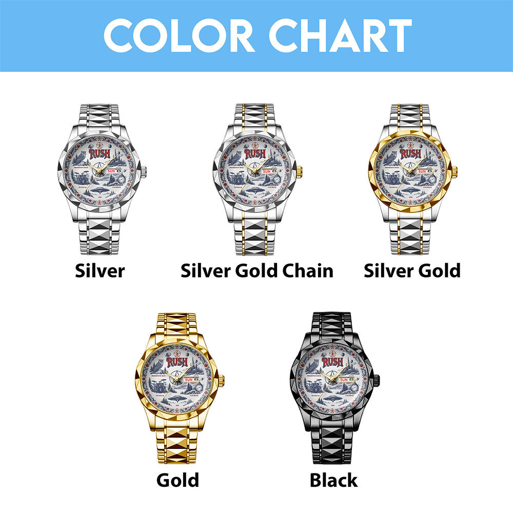 Rush Alloy Luxury Quartz Watch – TANTN24473