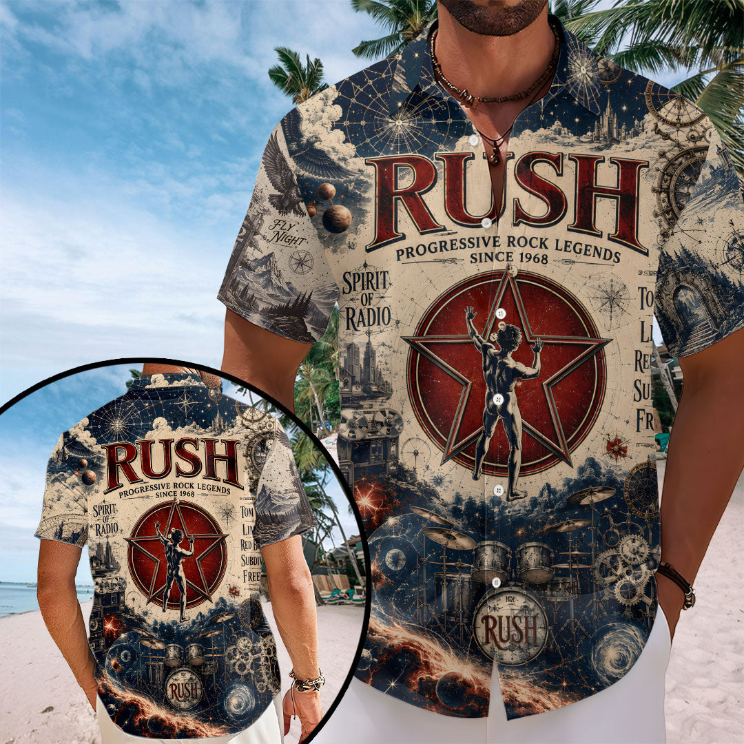 Rush Short Sleeve Button-Down Shirt – TANTN23923