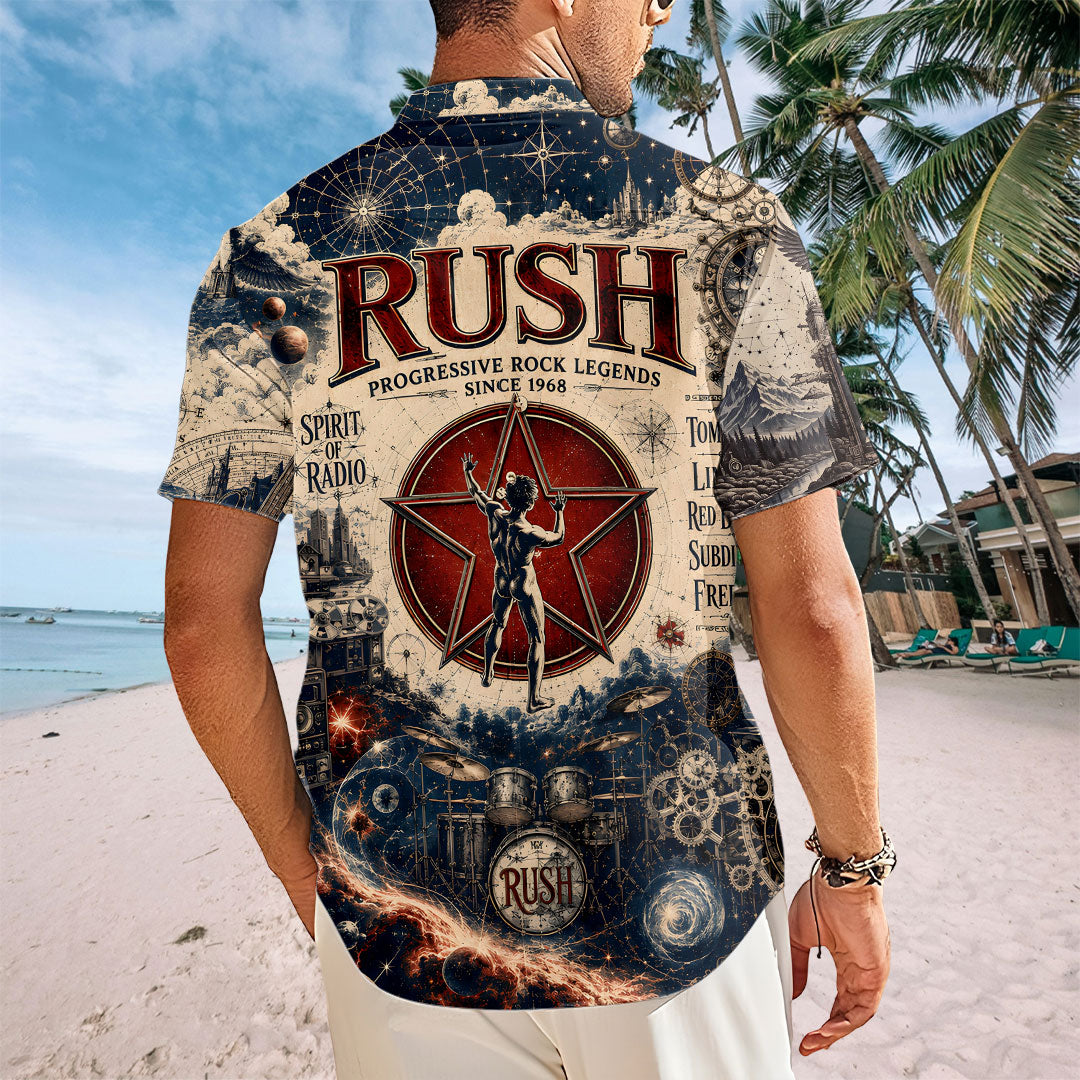 Rush Short Sleeve Button-Down Shirt – TANTN23923
