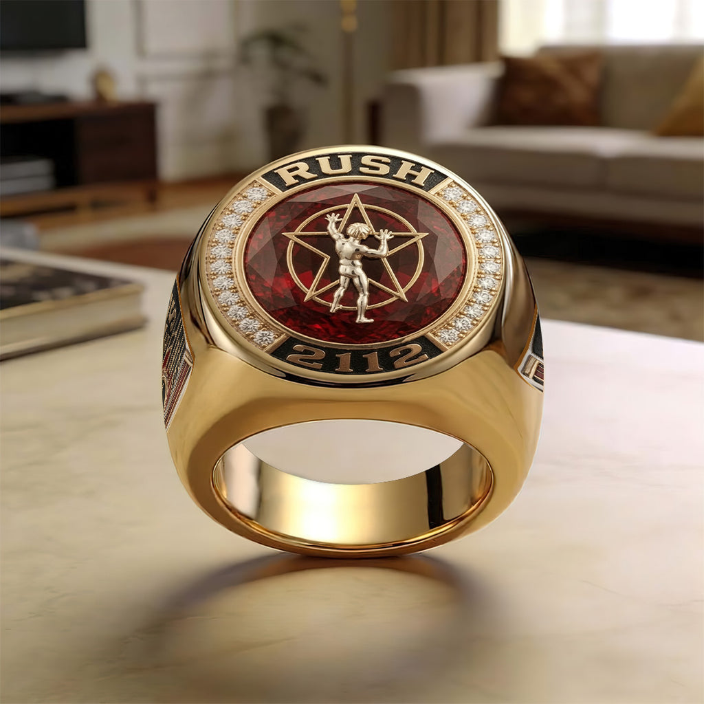 Rush 3D Engraved Ring – TANTN23922