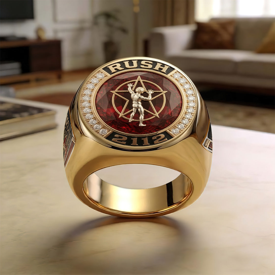 Rush 3D Engraved Ring – TANTN23922