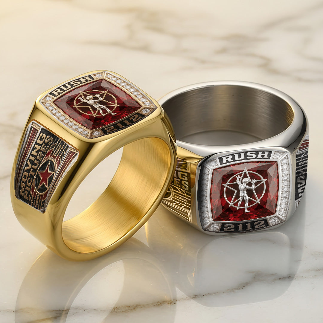 Rush 3D Engraved Ring – TANTN23922