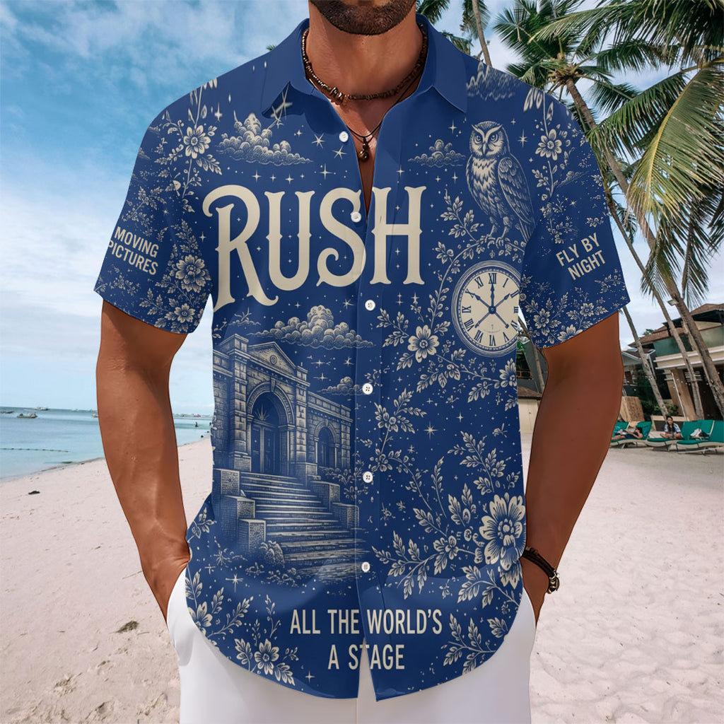 Rush Short Sleeve Button-Down Shirt – TANTN23965