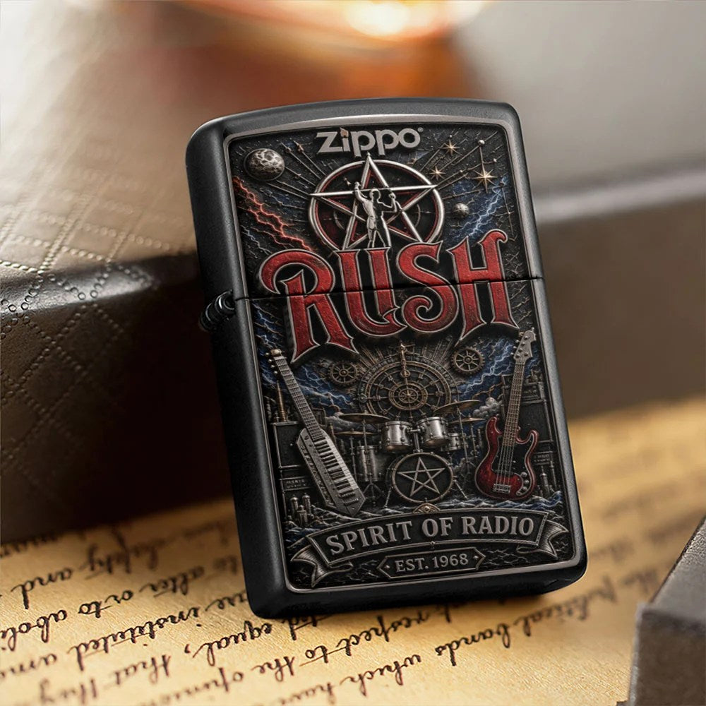 Rush Zippo Lighter Case (No Insert) – TANTN24992