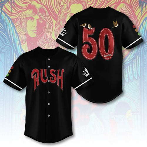 Rush 50th Anniversary Baseball Jersey – TANTN25406