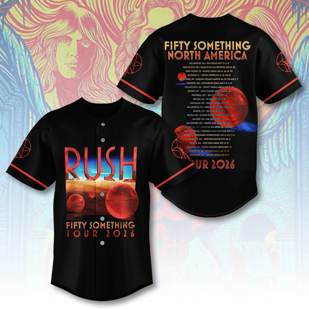Rush Tour 2026 Baseball Jersey – TANTN25413