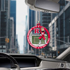 Rutgers Scarlet Knights Football Custom shape 2-sided Acrylic Car Ornament – HOATT13119