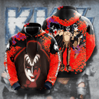 Kiss Band 3D Apparel – HUANNM 840