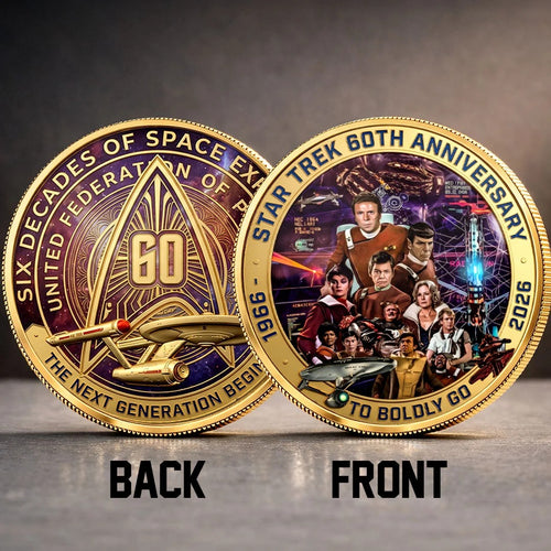 Star Trek 60th Anniversary Commemorative Coin – TMTHU9104