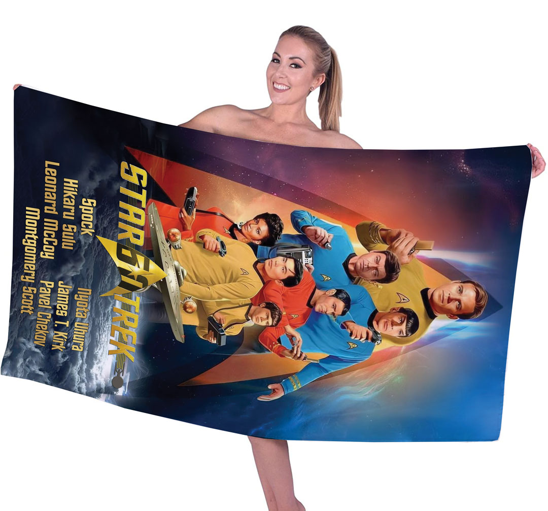 Star Trek Rectangle Beach Towel – GNENEW673