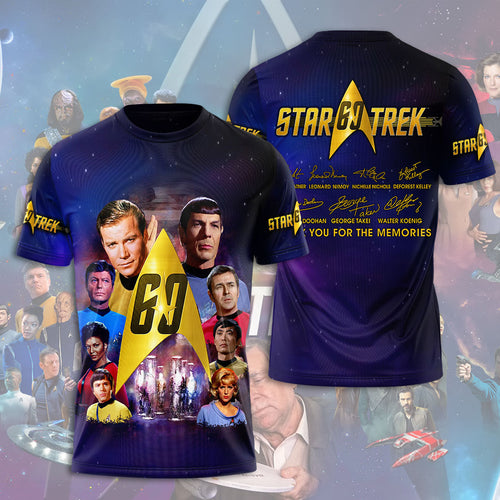 Star Trek 60th Anniversary 2026 3D Apparel – TMTHU550