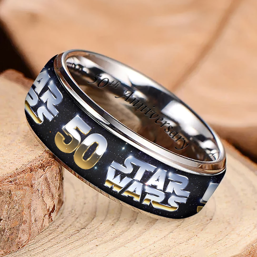 Star Wars 50 Years Anniversary 2027 Custom Alloy Ring – TMTHU704
