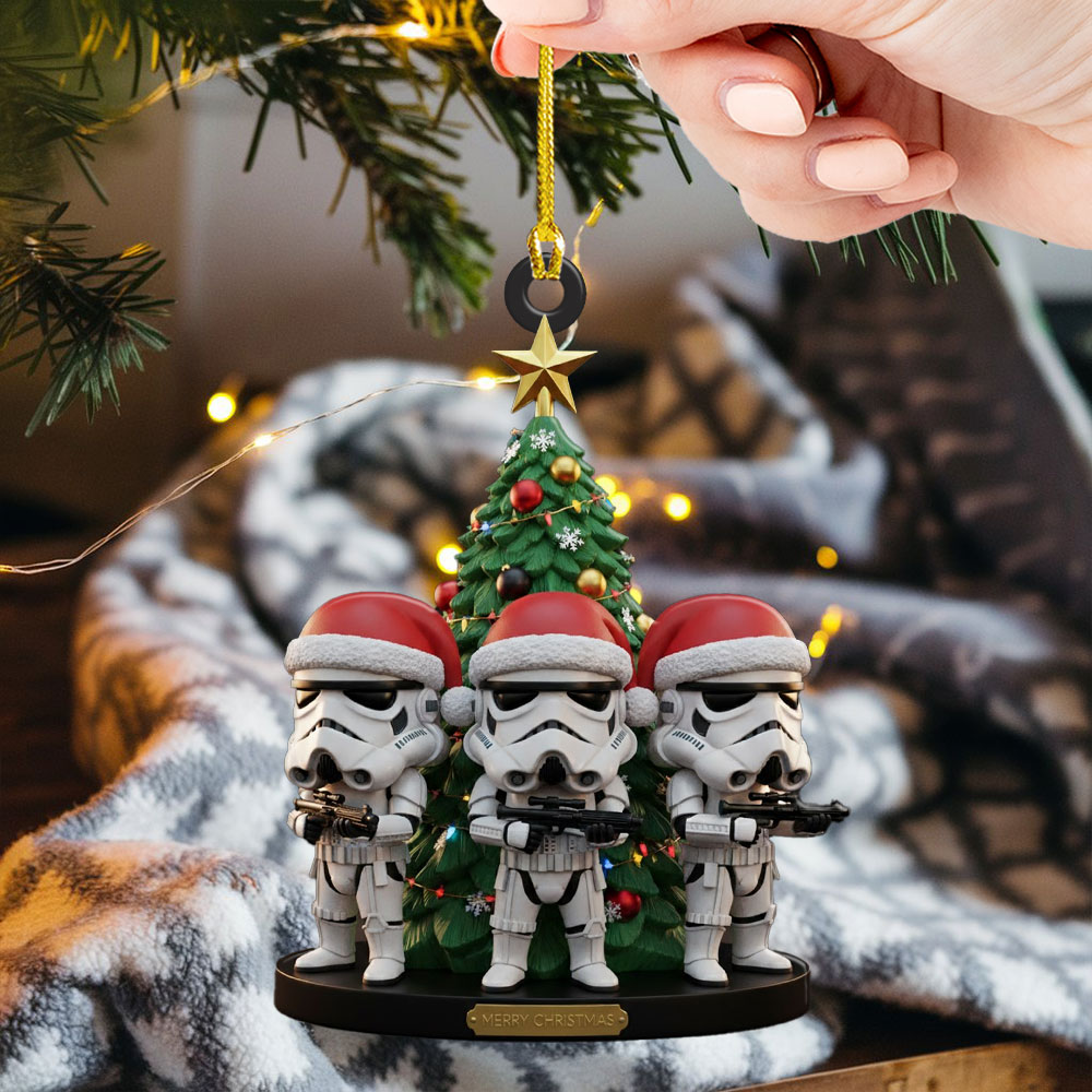 Star Wars x Christmas Custom Shape 2-sided Acrylic Ornament – TMTHU1442