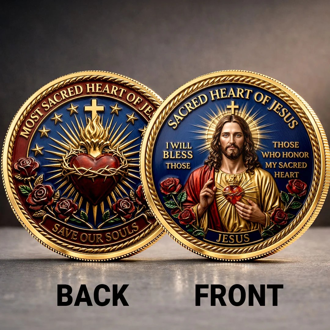 Sacred Heart of Jesus Commemorative Coin – TANTN25342
