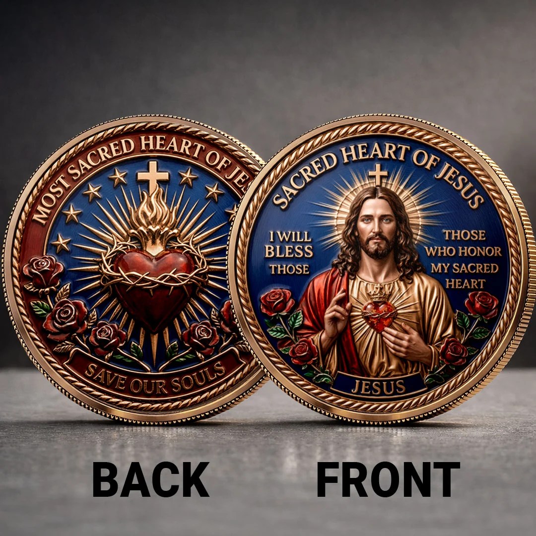 Sacred Heart of Jesus Commemorative Coin – TANTN25342