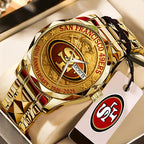San Francisco 49ers 80th Anniversary 2026 Alloy Luxury Quartz Watch – TMTHU2774