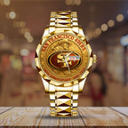 San Francisco 49ers 80th Anniversary 2026 Alloy Luxury Quartz Watch – TMTHU2774