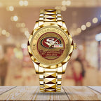 San Francisco 49ers 80th Anniversary Alloy Luxury Quartz Watch – MAITM15120