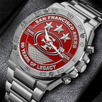 San Francisco 49ers 80th Anniversary Gentleman Stainless Steel Watch – MAITM14855