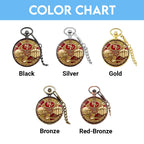 San Francisco 49ers 80th Anniversary Pocket Watch – MAITM14541