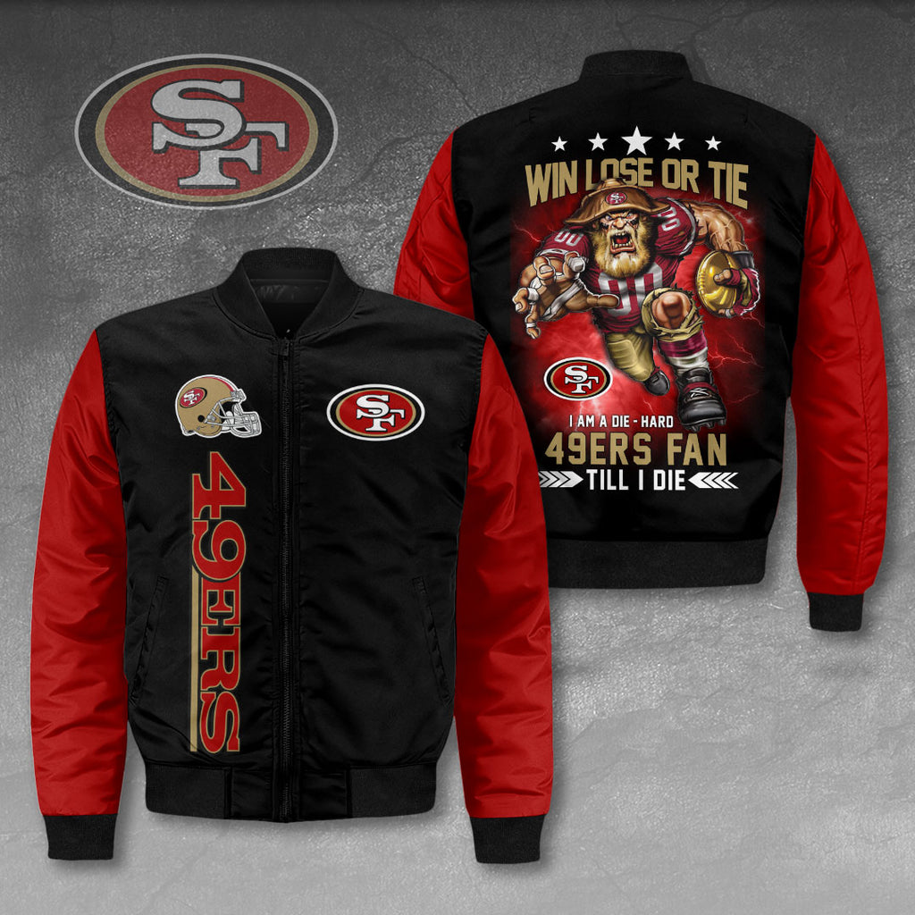 San Francisco 49ers 3D Bomber Jacket – HOATT12823