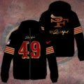 San Francisco 49ers 3D Windbreaker Jacket – TANTN15700