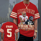 San Francisco 49ers x Mike Evans 3D Apparel – MAITM15429