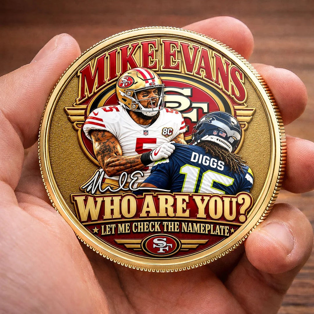 San Francisco 49ers x Mike Evans Commemorative Coin – MAITM15428