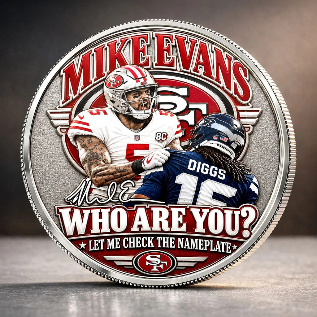 San Francisco 49ers x Mike Evans Commemorative Coin – MAITM15428