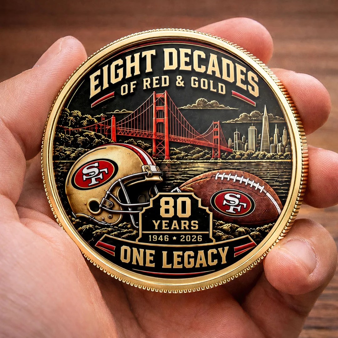 San Francisco 49ers 80th Anniversary Commemorative Coin – MAITM15426