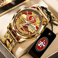 San Francisco 49ers Alloy Luxury Quartz Watch – TANTN20782