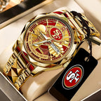 San Francisco 49ers Alloy Luxury Quartz Watch – TANTN20782