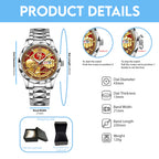 San Francisco 49ers Alloy Luxury Quartz Watch – TANTN20782